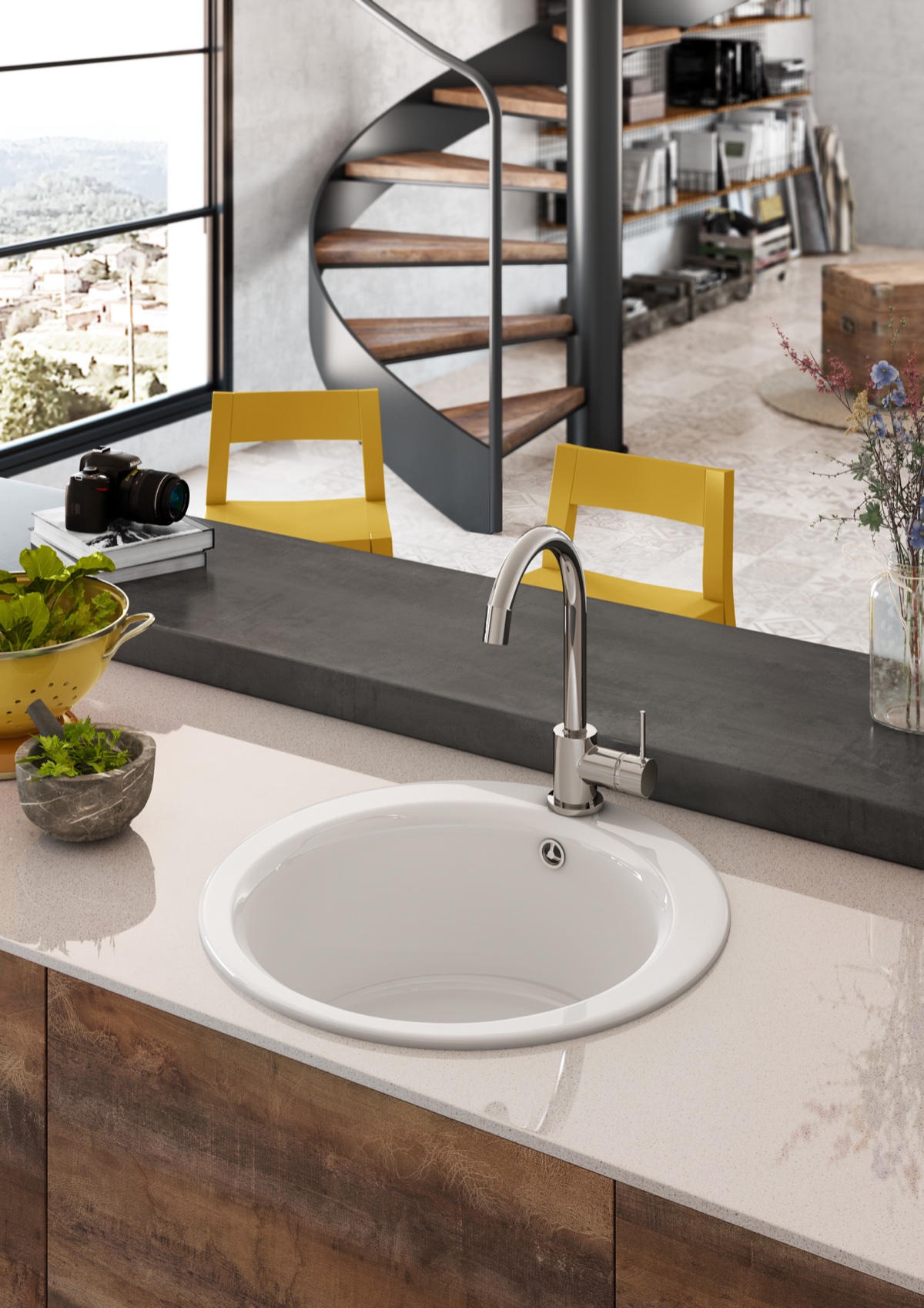 Synthetic sink Medea Classic collection view 4 Atron