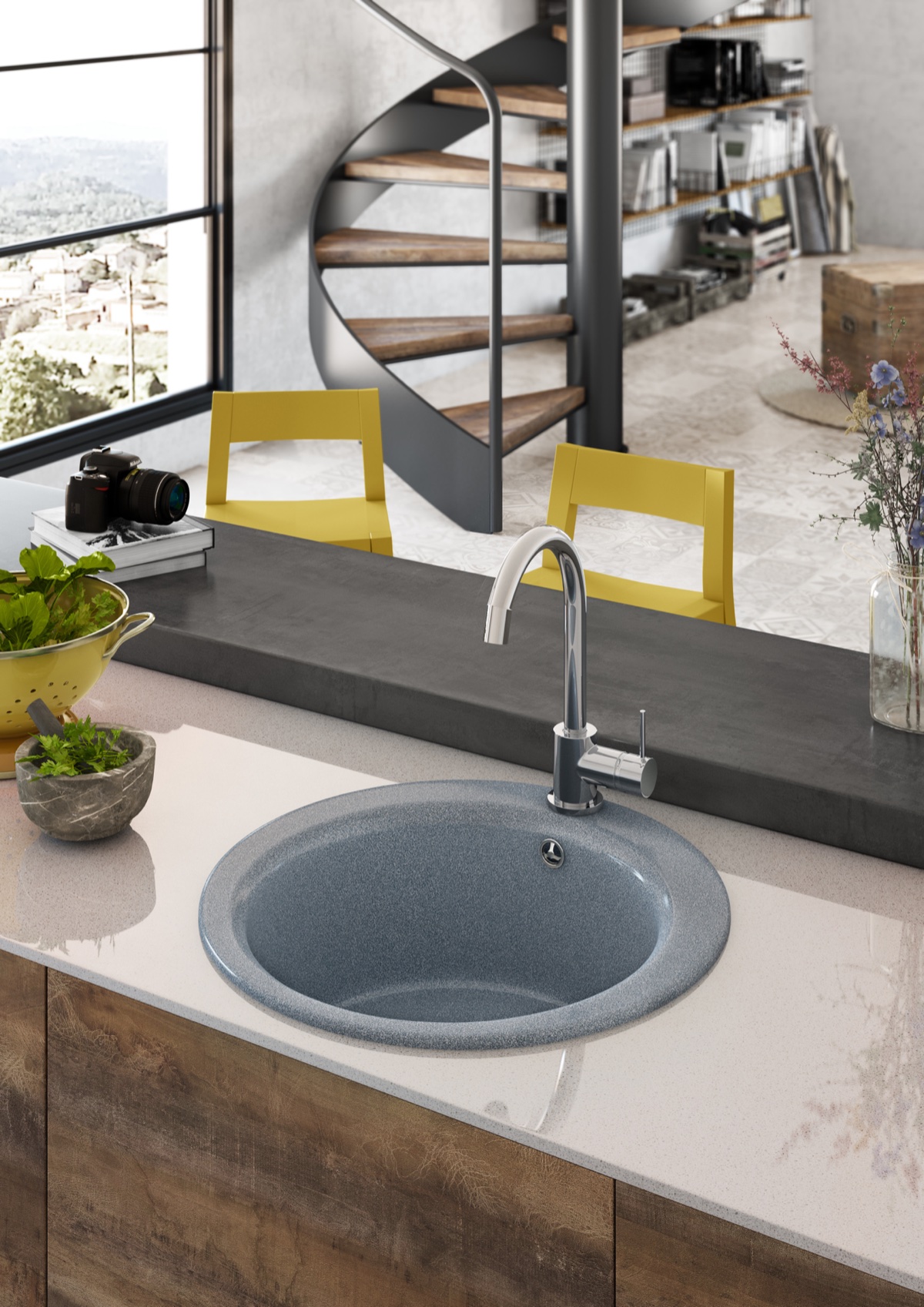 Synthetic sink Medea Classic collection view 5 Atron